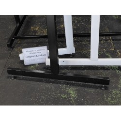 рейка-опора Т-подібна 1500мм (пр.60х35х1,2мм) чорна